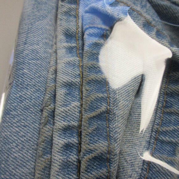 Levi's 559 Men's Relaxed Straight Leg Jeans 36 Blue Cotton Light Wash Denim 876 - Picture 9 of 13